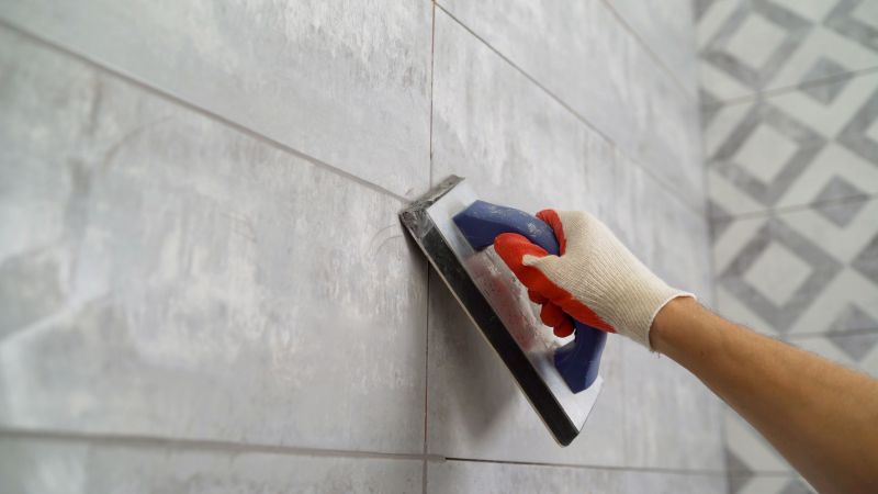 Final sealing of grout